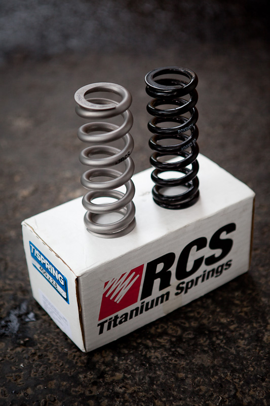 titanium mtb coil spring