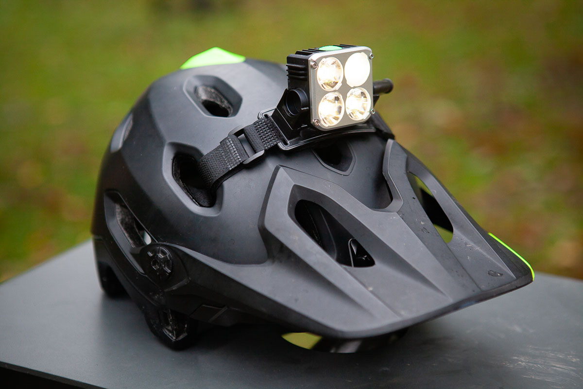 Headlamp for bike clearance helmet